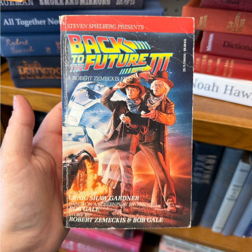 Back to the Future III Paperback Book
